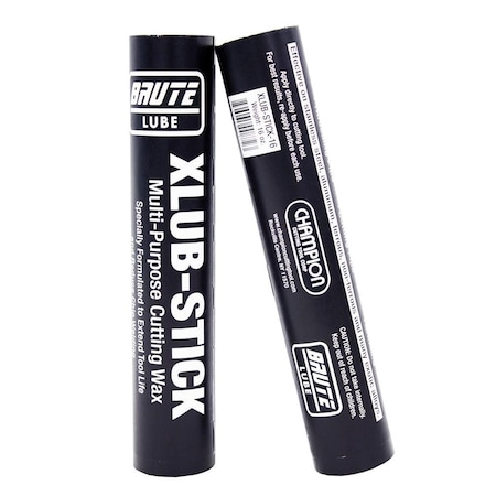 Brute Platinum Champion 16 oz Stick BruteLube Cutting Wax 1/Stick CHA XLUB-STICK-16